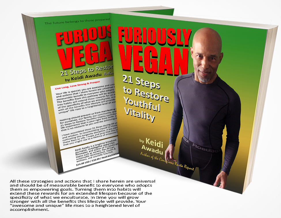 Furiously Vegan book